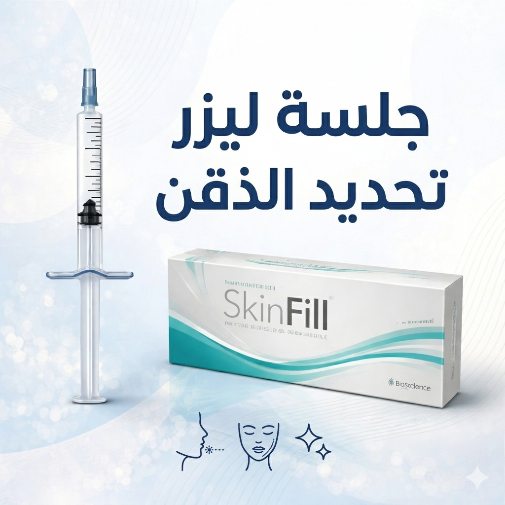 جلسة ليزر تحديد الذقن